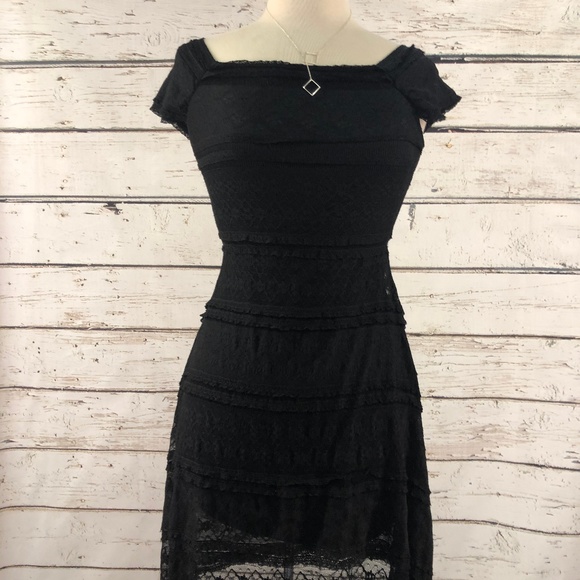 Max Studio Dresses & Skirts - Max Studio Lace Black Mini Dress
